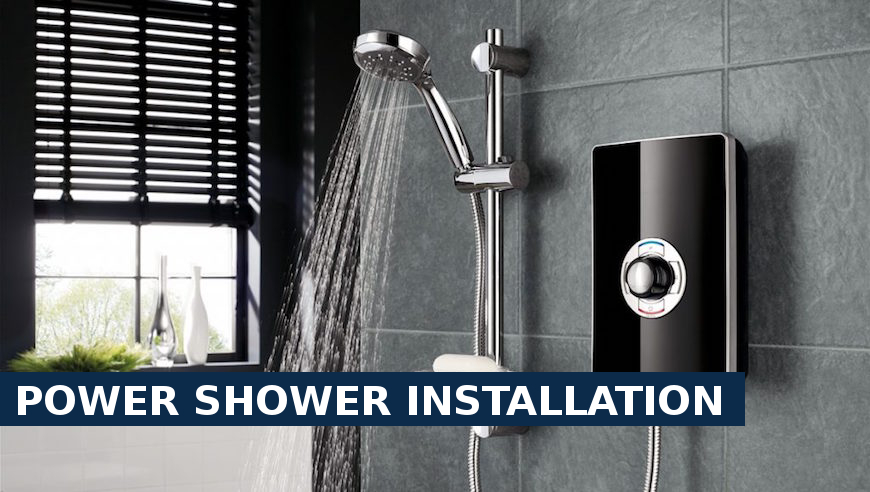 Power shower installation Cricklewood